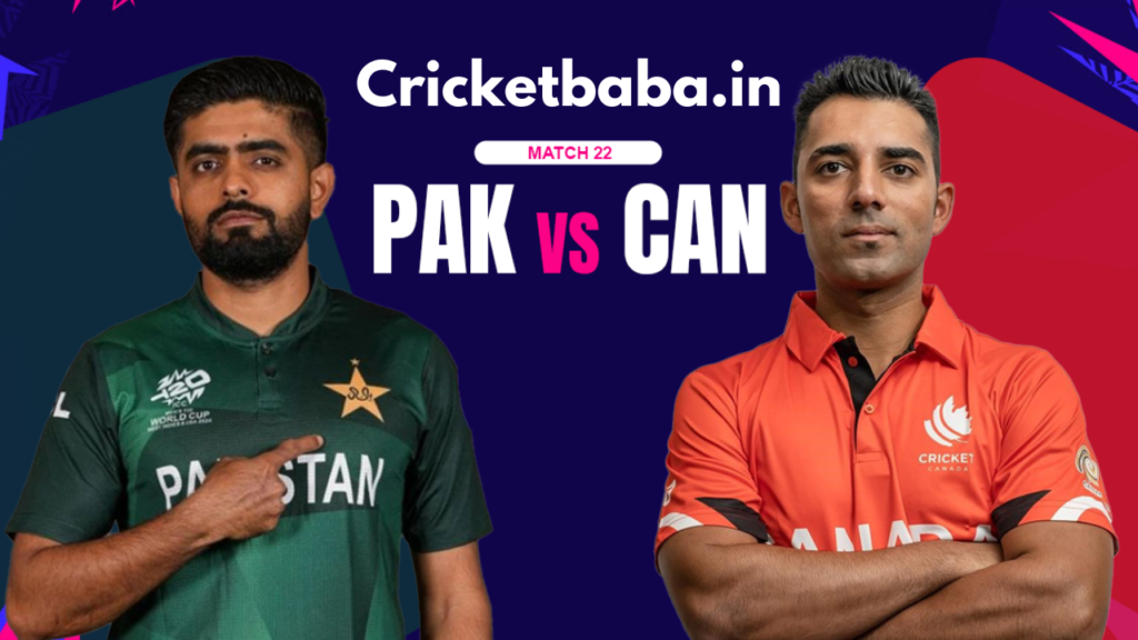 PAK Vs CAN