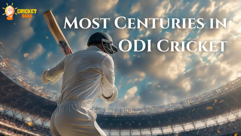 Most Centuries in ODI Cricket